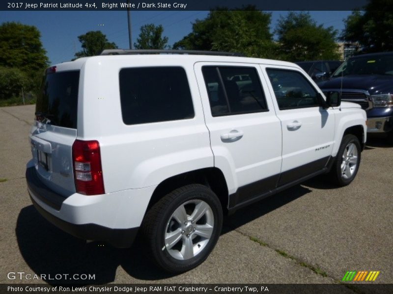 Bright White / Dark Slate Gray 2017 Jeep Patriot Latitude 4x4