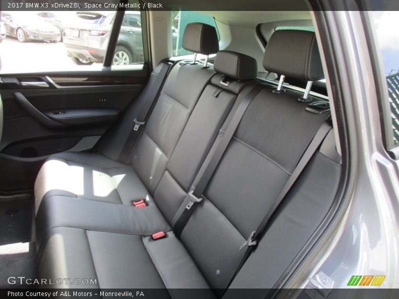 Space Gray Metallic / Black 2017 BMW X3 xDrive28i