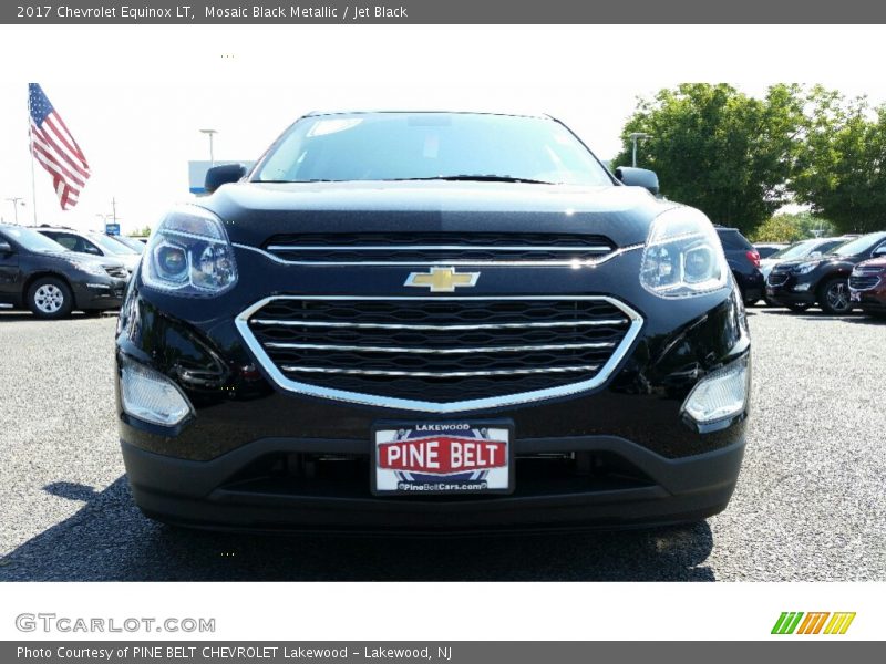 Mosaic Black Metallic / Jet Black 2017 Chevrolet Equinox LT