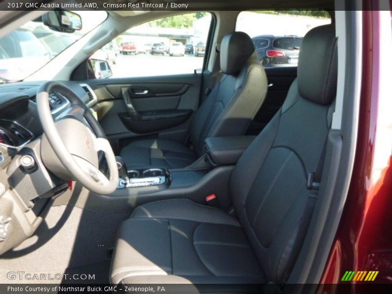 Crimson Red Tintcoat / Ebony 2017 GMC Acadia Limited AWD