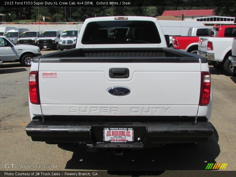 Oxford White / Steel 2015 Ford F350 Super Duty XL Crew Cab 4x4 DRW