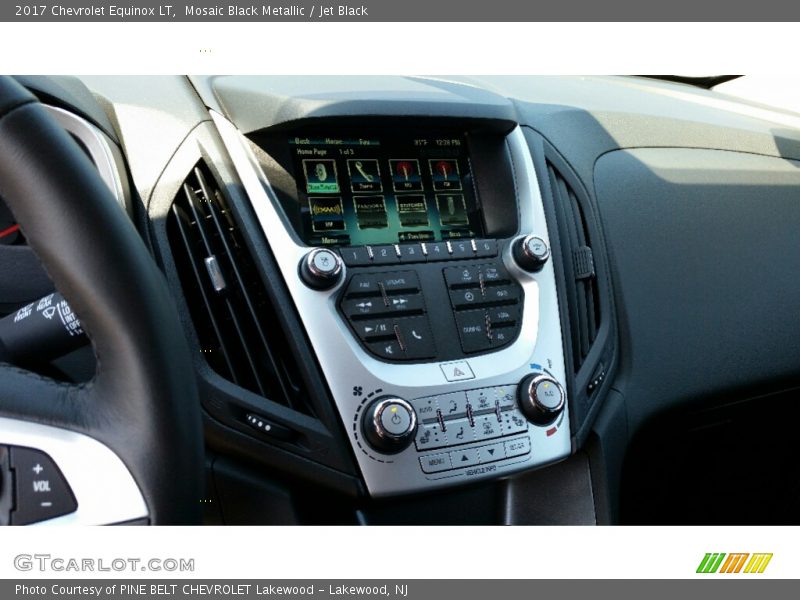 Mosaic Black Metallic / Jet Black 2017 Chevrolet Equinox LT
