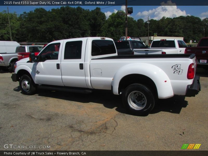 Oxford White / Steel 2015 Ford F350 Super Duty XL Crew Cab 4x4 DRW
