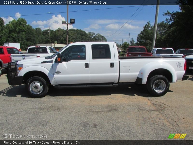 Oxford White / Steel 2015 Ford F350 Super Duty XL Crew Cab 4x4 DRW
