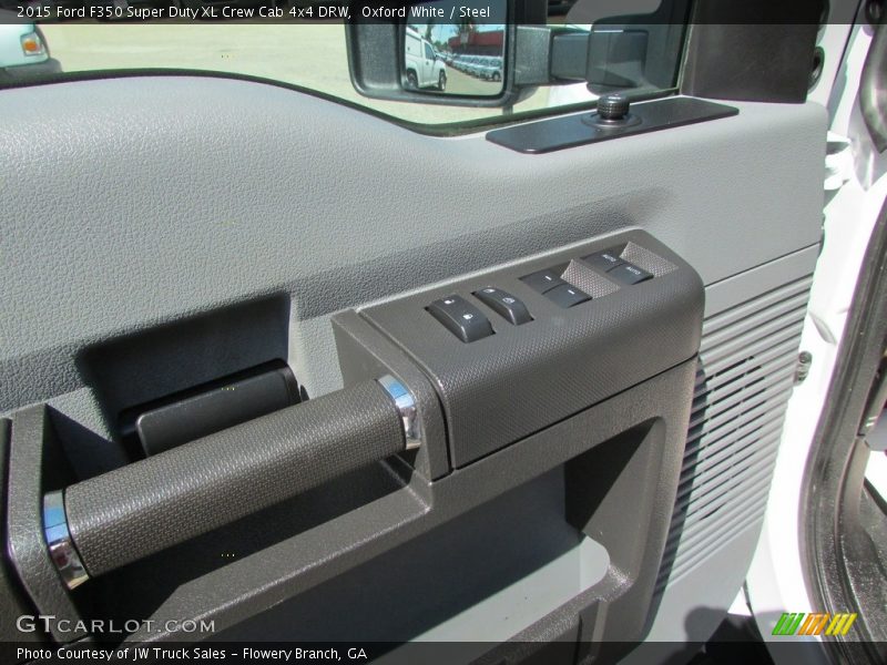 Oxford White / Steel 2015 Ford F350 Super Duty XL Crew Cab 4x4 DRW