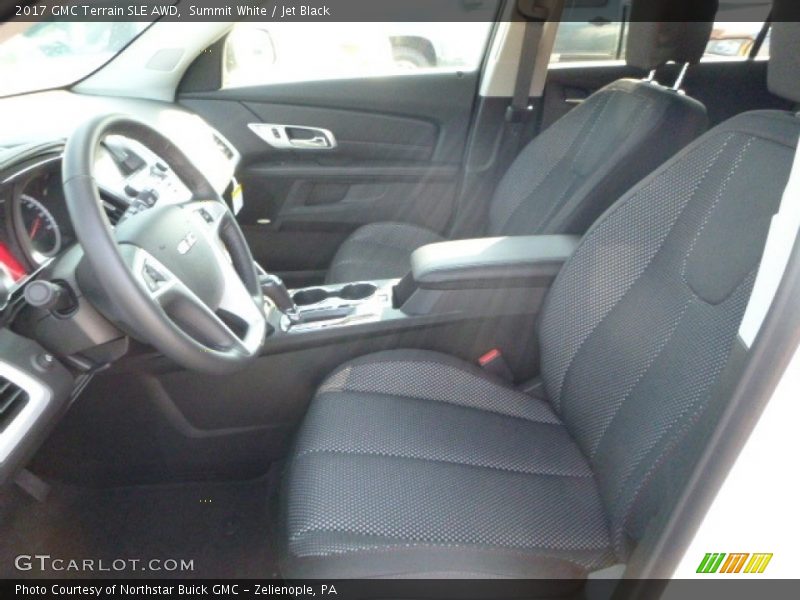 Summit White / Jet Black 2017 GMC Terrain SLE AWD