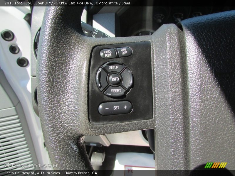 Oxford White / Steel 2015 Ford F350 Super Duty XL Crew Cab 4x4 DRW