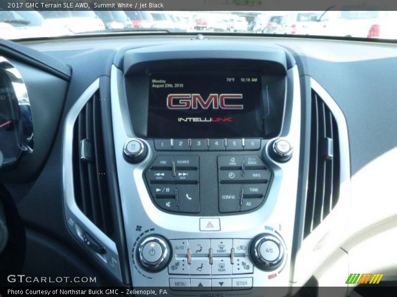 Summit White / Jet Black 2017 GMC Terrain SLE AWD