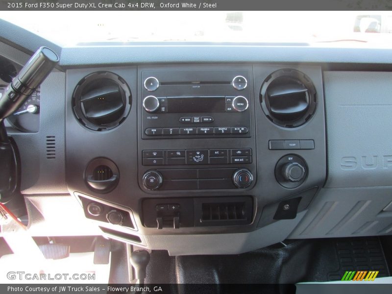 Oxford White / Steel 2015 Ford F350 Super Duty XL Crew Cab 4x4 DRW