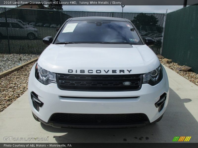 Yulong White Metallic / Ebony 2016 Land Rover Discovery Sport HSE Luxury 4WD