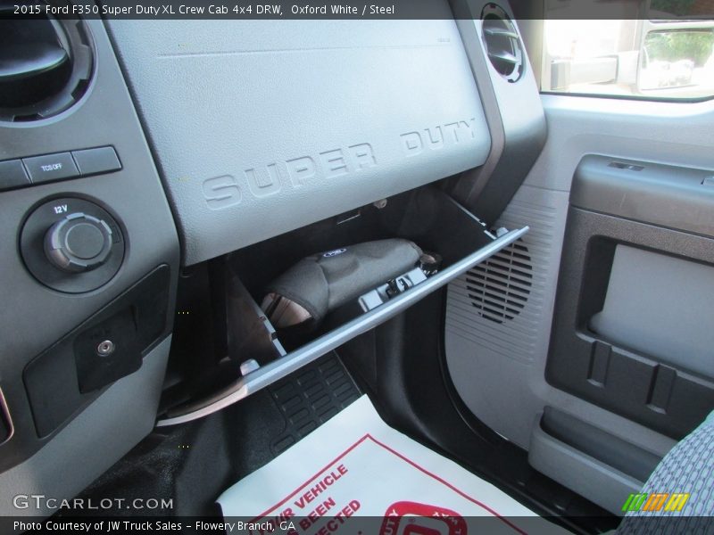 Oxford White / Steel 2015 Ford F350 Super Duty XL Crew Cab 4x4 DRW