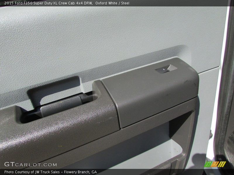 Oxford White / Steel 2015 Ford F350 Super Duty XL Crew Cab 4x4 DRW
