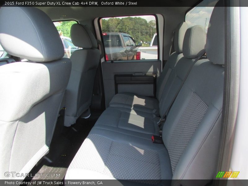 Oxford White / Steel 2015 Ford F350 Super Duty XL Crew Cab 4x4 DRW