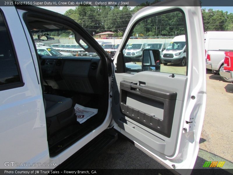Oxford White / Steel 2015 Ford F350 Super Duty XL Crew Cab 4x4 DRW