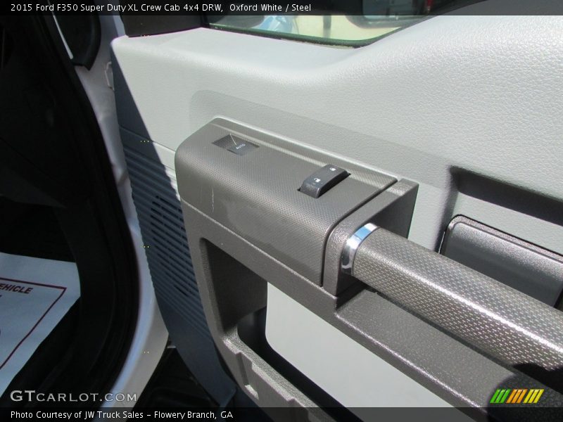 Oxford White / Steel 2015 Ford F350 Super Duty XL Crew Cab 4x4 DRW