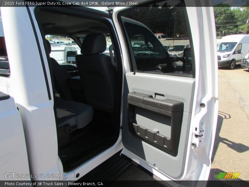 Oxford White / Steel 2015 Ford F350 Super Duty XL Crew Cab 4x4 DRW