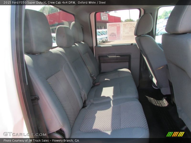 Oxford White / Steel 2015 Ford F350 Super Duty XL Crew Cab 4x4 DRW