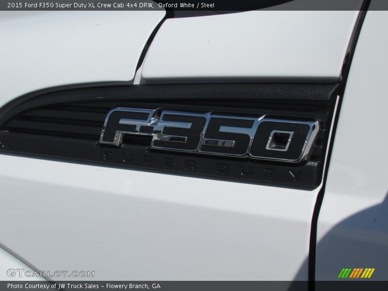 Oxford White / Steel 2015 Ford F350 Super Duty XL Crew Cab 4x4 DRW