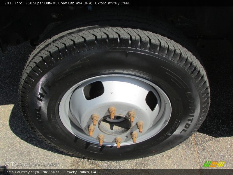Oxford White / Steel 2015 Ford F350 Super Duty XL Crew Cab 4x4 DRW