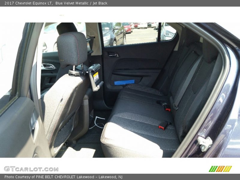 Blue Velvet Metallic / Jet Black 2017 Chevrolet Equinox LT