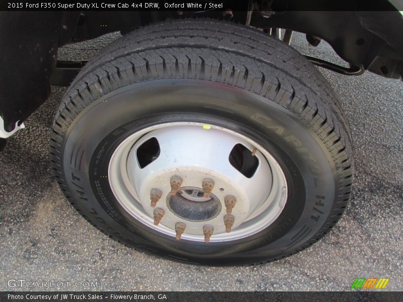 Oxford White / Steel 2015 Ford F350 Super Duty XL Crew Cab 4x4 DRW