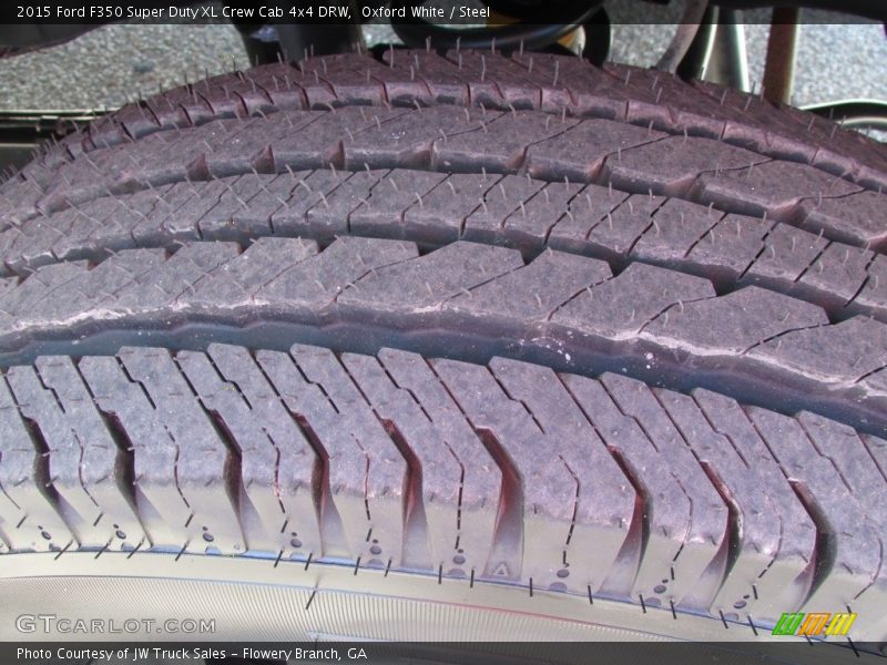 Oxford White / Steel 2015 Ford F350 Super Duty XL Crew Cab 4x4 DRW