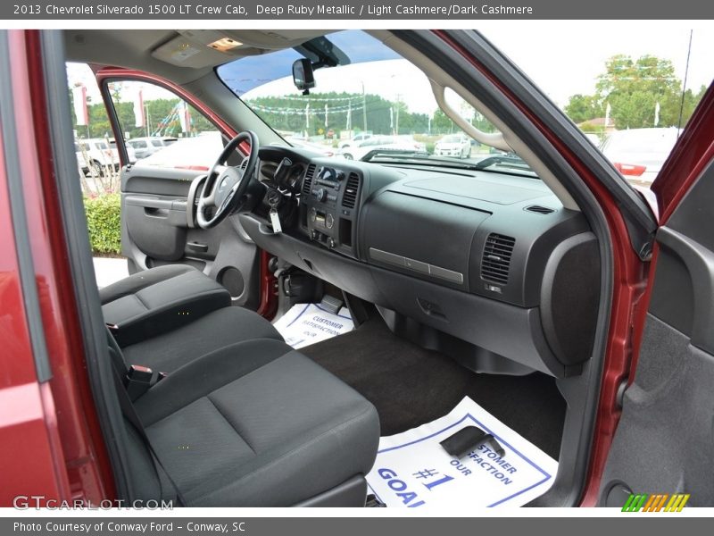 Deep Ruby Metallic / Light Cashmere/Dark Cashmere 2013 Chevrolet Silverado 1500 LT Crew Cab