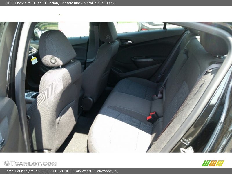 Mosaic Black Metallic / Jet Black 2016 Chevrolet Cruze LT Sedan