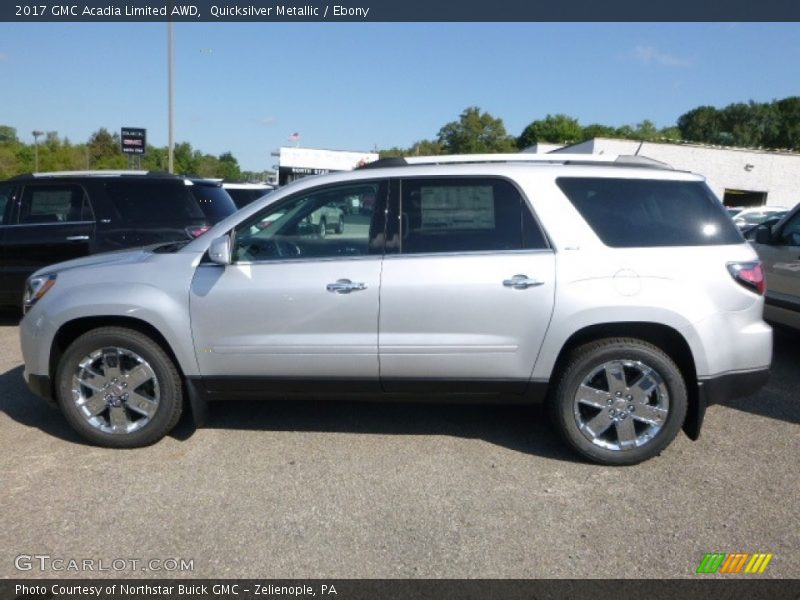 Quicksilver Metallic / Ebony 2017 GMC Acadia Limited AWD