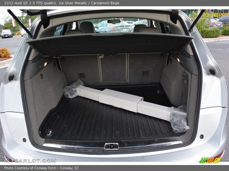 Ice Silver Metallic / Cardamom Beige 2012 Audi Q5 2.0 TFSI quattro