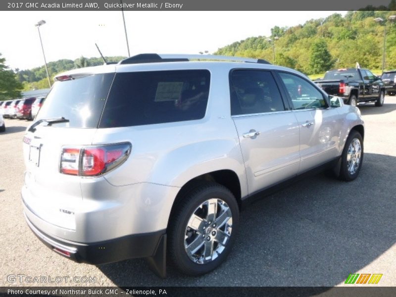 Quicksilver Metallic / Ebony 2017 GMC Acadia Limited AWD