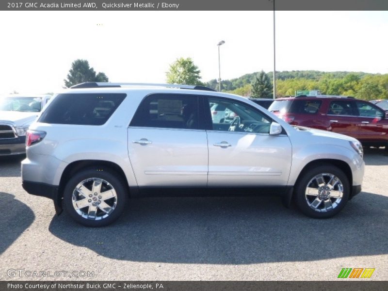 Quicksilver Metallic / Ebony 2017 GMC Acadia Limited AWD