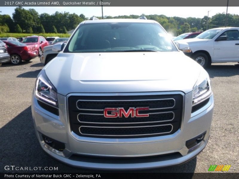 Quicksilver Metallic / Ebony 2017 GMC Acadia Limited AWD