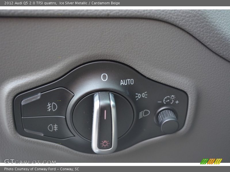 Ice Silver Metallic / Cardamom Beige 2012 Audi Q5 2.0 TFSI quattro