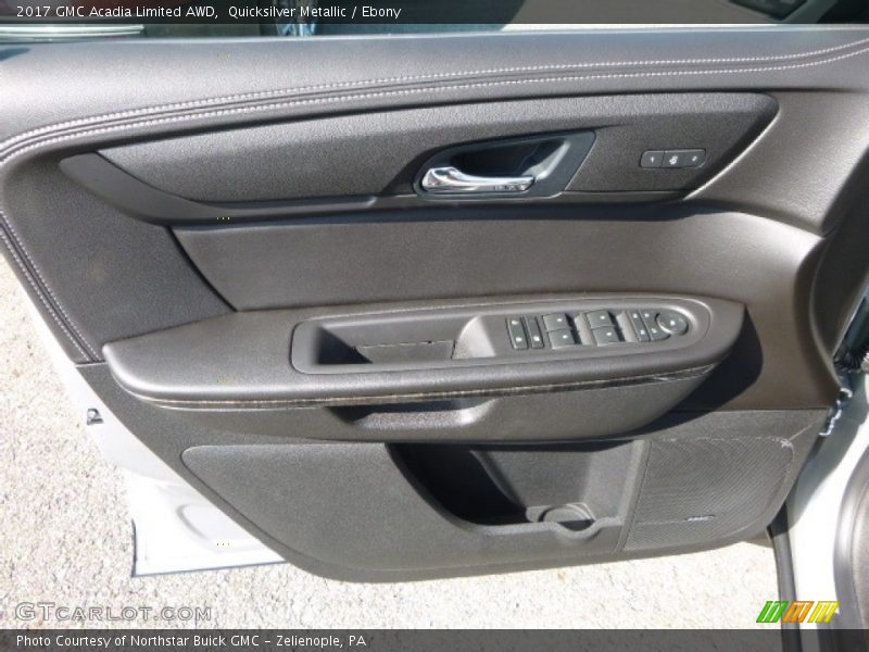Quicksilver Metallic / Ebony 2017 GMC Acadia Limited AWD