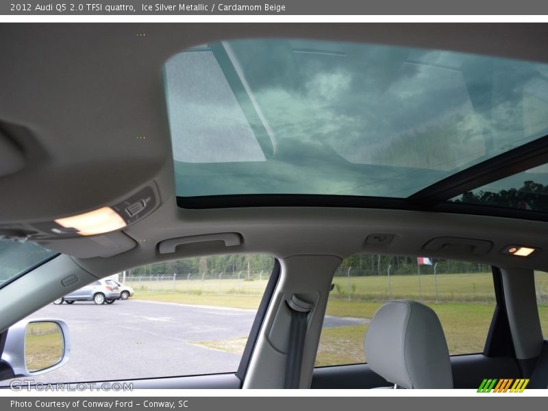 Ice Silver Metallic / Cardamom Beige 2012 Audi Q5 2.0 TFSI quattro