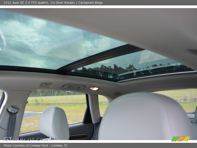 Ice Silver Metallic / Cardamom Beige 2012 Audi Q5 2.0 TFSI quattro