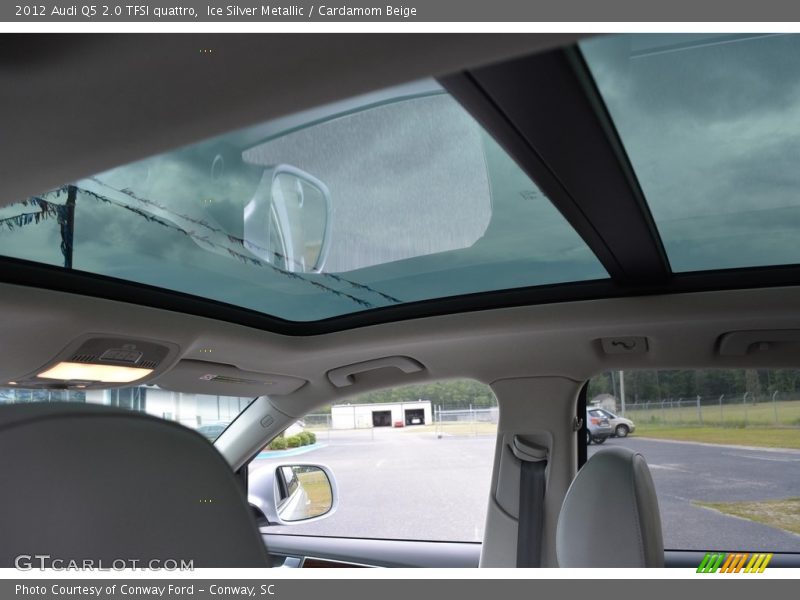 Ice Silver Metallic / Cardamom Beige 2012 Audi Q5 2.0 TFSI quattro