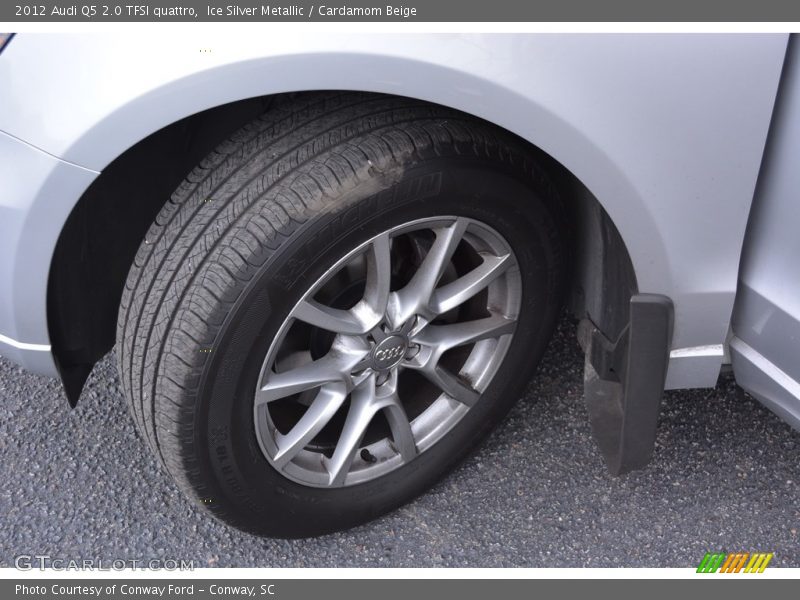 Ice Silver Metallic / Cardamom Beige 2012 Audi Q5 2.0 TFSI quattro