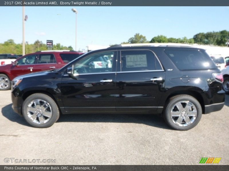 Ebony Twilight Metallic / Ebony 2017 GMC Acadia Limited AWD