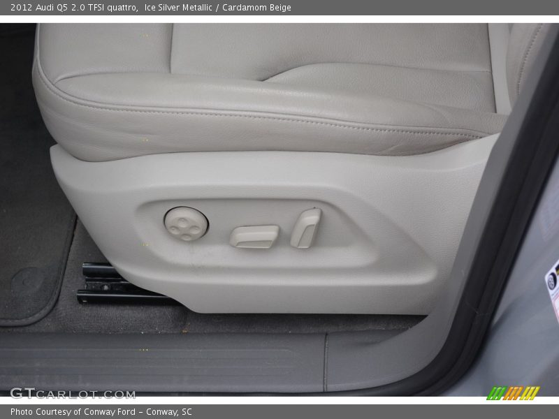 Ice Silver Metallic / Cardamom Beige 2012 Audi Q5 2.0 TFSI quattro