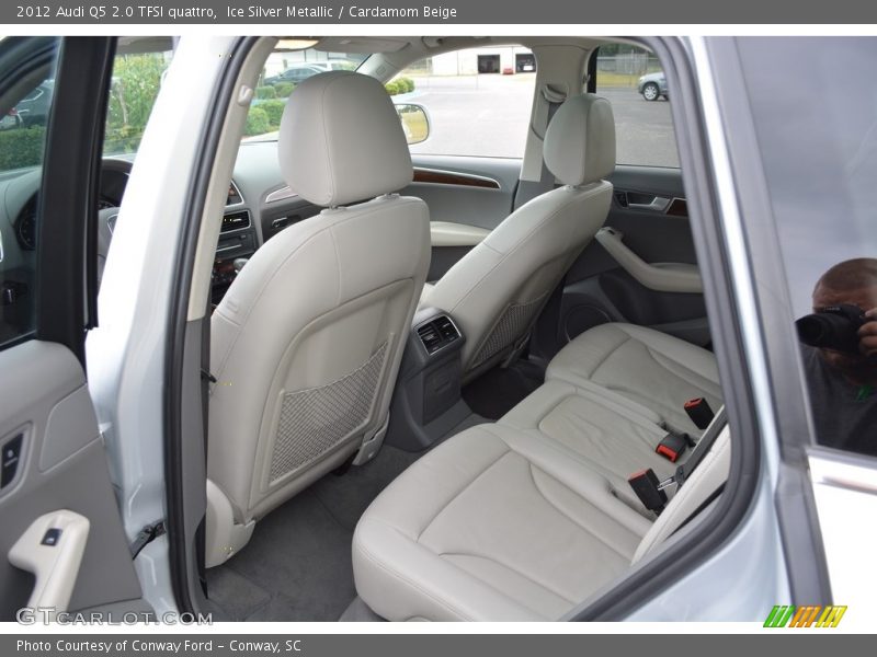 Ice Silver Metallic / Cardamom Beige 2012 Audi Q5 2.0 TFSI quattro