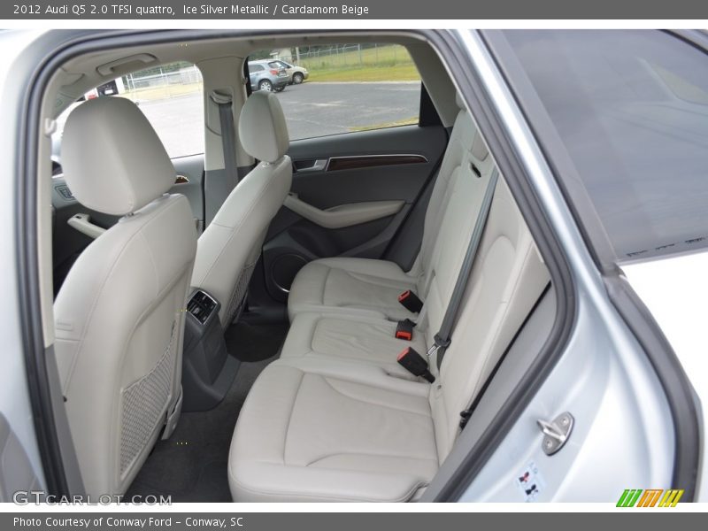 Ice Silver Metallic / Cardamom Beige 2012 Audi Q5 2.0 TFSI quattro