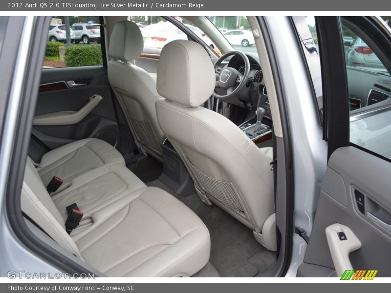 Ice Silver Metallic / Cardamom Beige 2012 Audi Q5 2.0 TFSI quattro