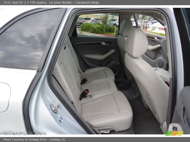 Ice Silver Metallic / Cardamom Beige 2012 Audi Q5 2.0 TFSI quattro