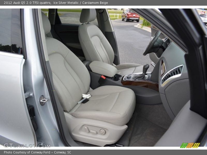 Ice Silver Metallic / Cardamom Beige 2012 Audi Q5 2.0 TFSI quattro
