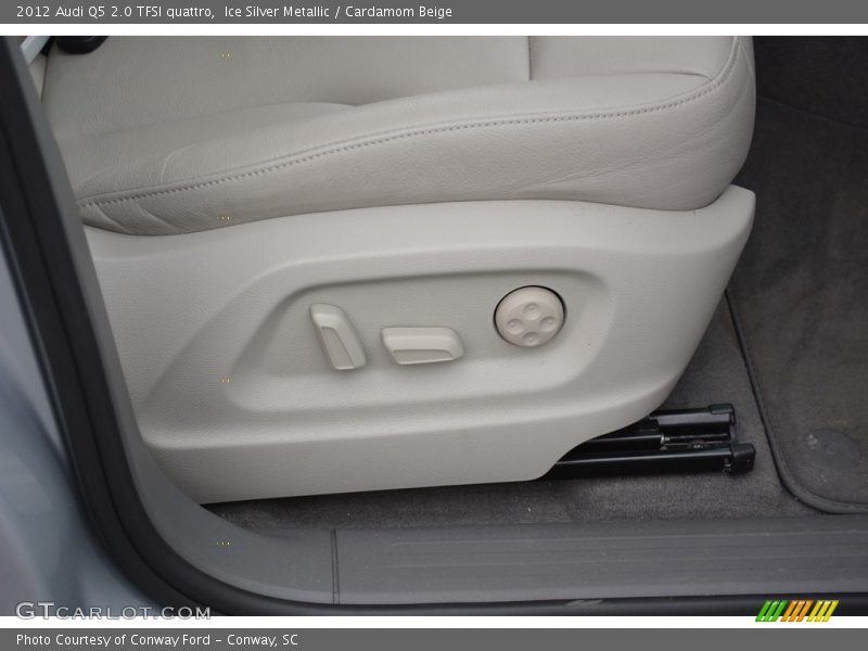Ice Silver Metallic / Cardamom Beige 2012 Audi Q5 2.0 TFSI quattro