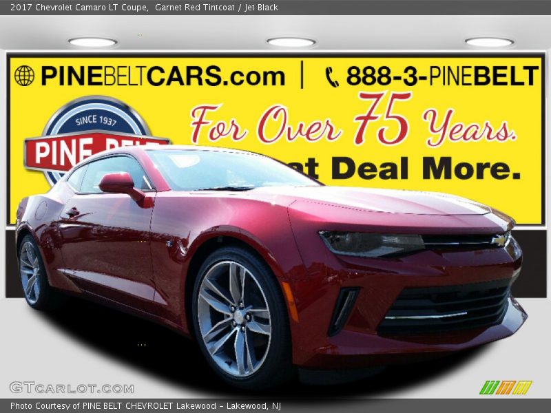 Garnet Red Tintcoat / Jet Black 2017 Chevrolet Camaro LT Coupe