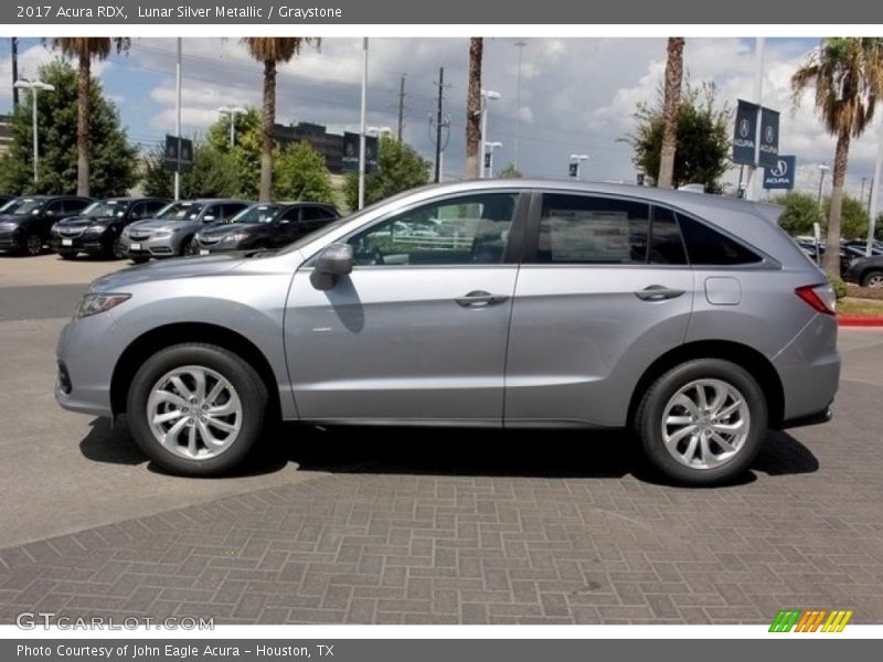 Lunar Silver Metallic / Graystone 2017 Acura RDX