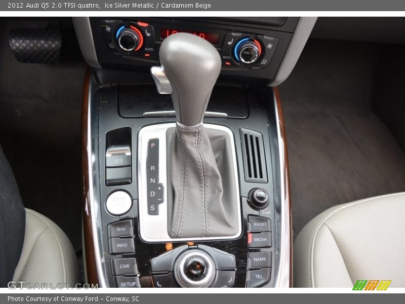 Ice Silver Metallic / Cardamom Beige 2012 Audi Q5 2.0 TFSI quattro